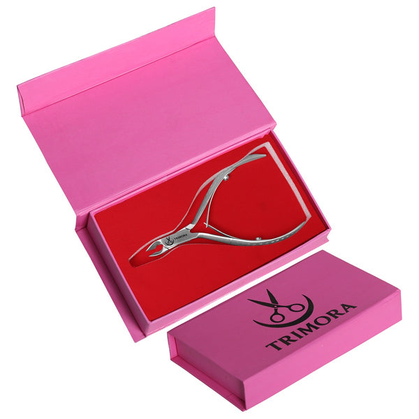 Trimora Saxhorn Cuticle Nipper – Sharp, Durable, and Professional