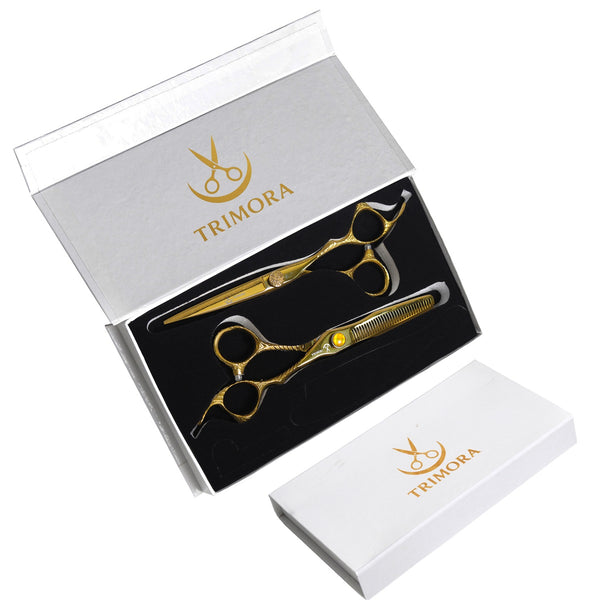 Trimora Professional Hairdressing Scissors – Sharpness & Style Combined