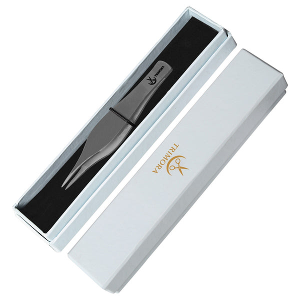 Trimora Professional Custom Eyebrow Tweezers – Precision Brow Grooming Tool