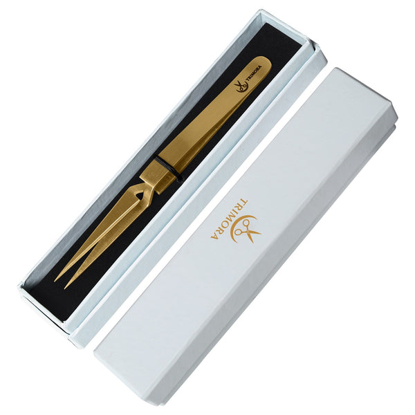 Trimora Eyelash Tweezers – Precision Lash Application Tool