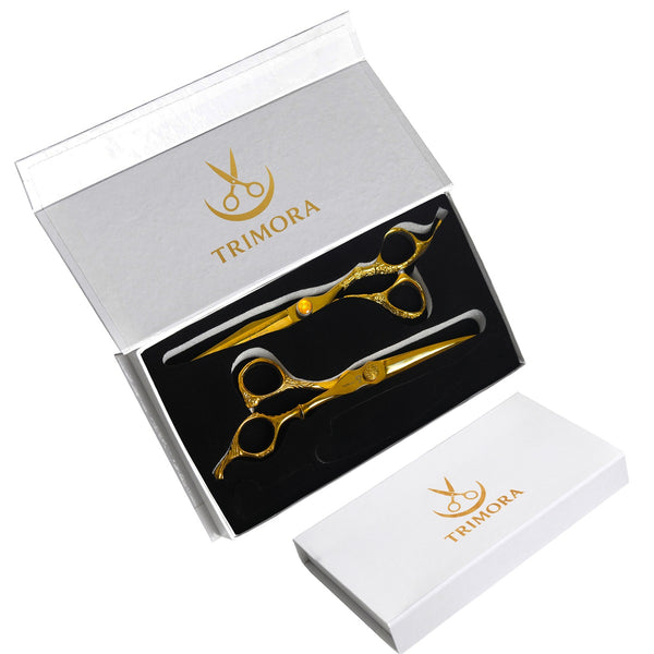 Trimora Stainless Steel Hairdressing Scissors – Sharp, Durable & Professional